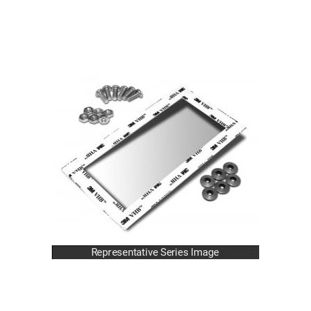 Hammond Window Kit Frameless 8.6 x 6.2, Viewing Area 8.6 x 6.2 1481WFL96